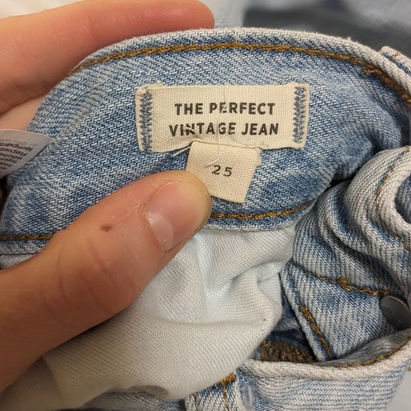 Madewell Sky Blue Straight Leg Jeans - Picture 8 of 10